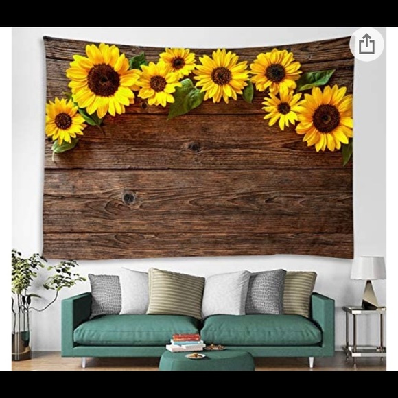 Sunflower Tapestry - Picture 1 of 2
